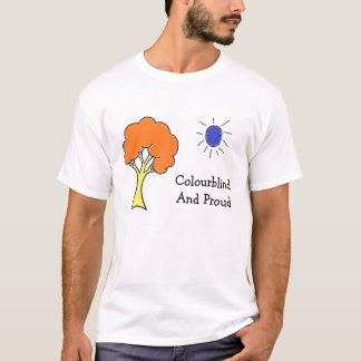 T-shirt Daltonien et fier