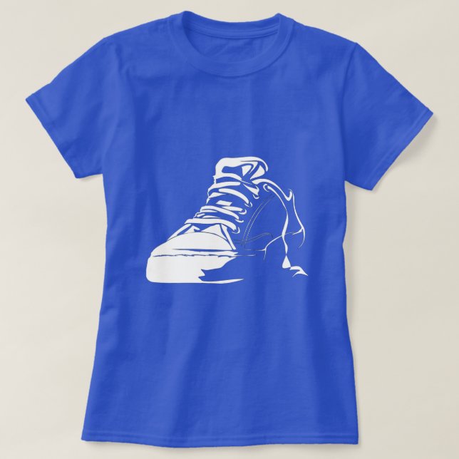 T-shirt d'amant de basket (Design devant)