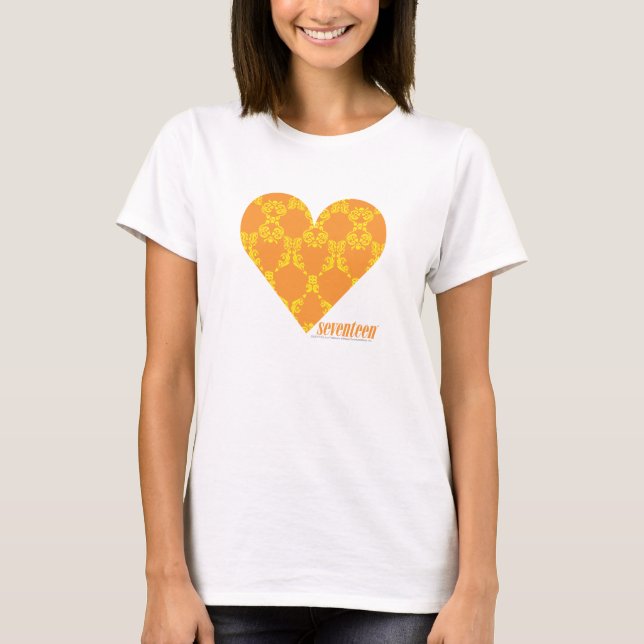 T-shirt Damas Orange-Jaune 2 (Devant)