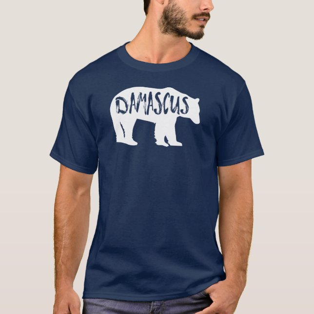 T-shirt Damas Virginia Bear (Devant)