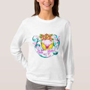 T-shirt dame biker-1