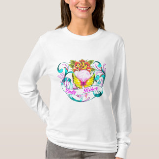 T-shirt dame biker-1