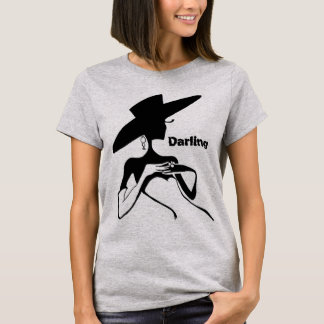 T-shirt Dame casquette, chérie