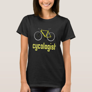 T-shirt Dame cyclologue faisant du vélo sur route cycliste