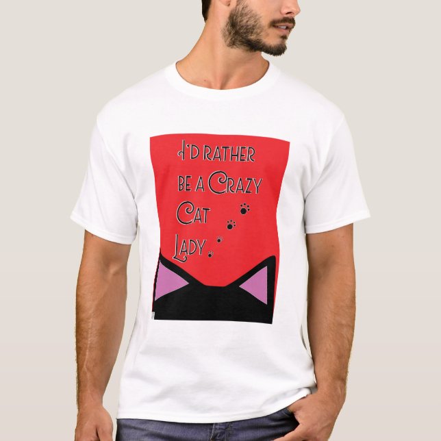 T-shirt Dame du chat (Devant)