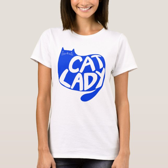 T-shirt Dame du chat (Devant)