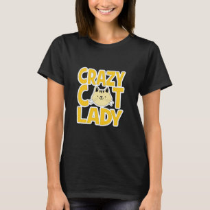 T-shirt Dame du Crazy Cat