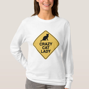 T-shirt Dame du Crazy Cat