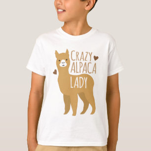 T-shirt Dame folle d'alpaga