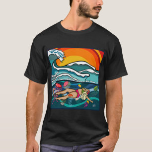T-shirt Dame Méduse