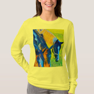 t-shirt dames à manches longues