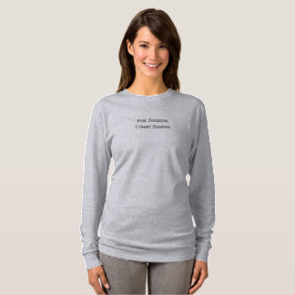 T-shirt Dames à manches longues américaines pures