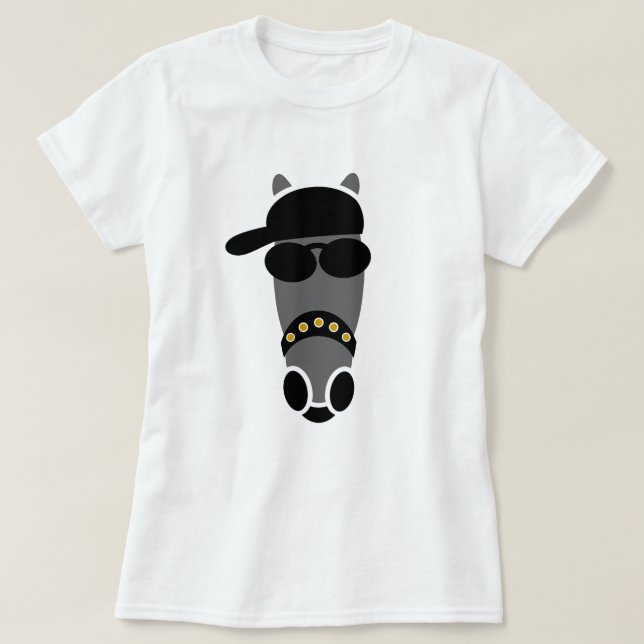 T-shirt Dames Curtis Hattingdon Tee (Design devant)