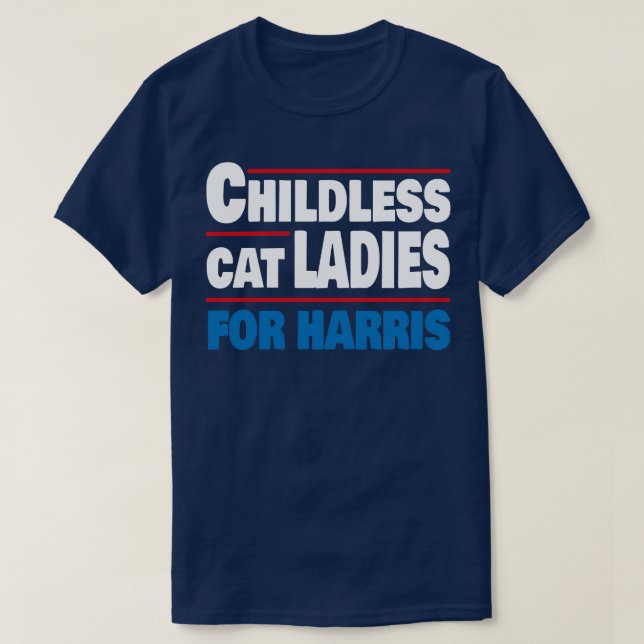T-shirt Dames De Chat Sans Enfant Pour (Design devant)