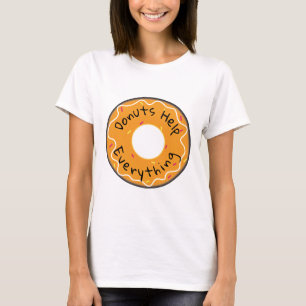 T-shirt Dames Donuts Aiguilles Tout Aider