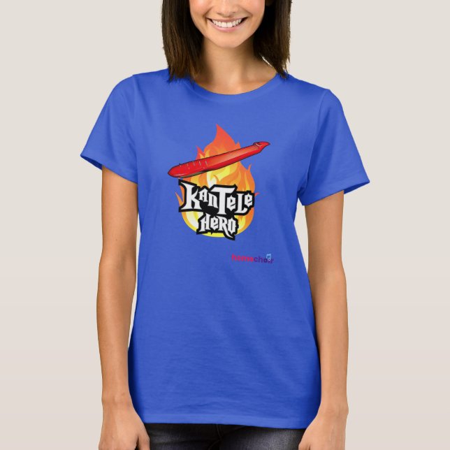 T-shirt dames du héros Kantele (Devant)