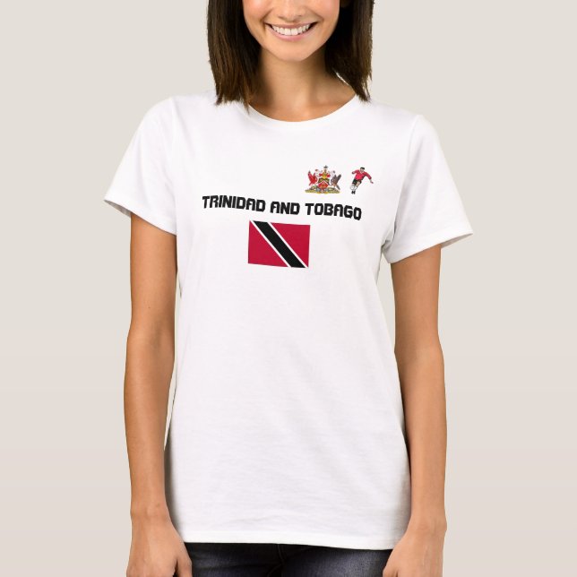 T-SHIRT DAMES DU TRINIDAD-ET-TOBAGO (Devant)