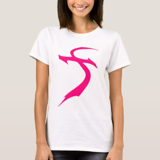 T-shirt Dames roses T de logo de TPS