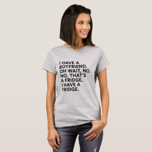 T-shirt d'ami/réfrigérateur