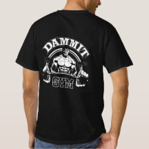 T-shirt Dammit Gym