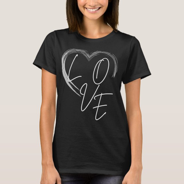 T-shirt d'amour (Devant)