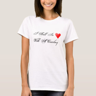 T-shirt d'amour de cowboy