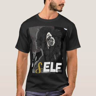 T-shirt d'amour de la fille noire et blanche