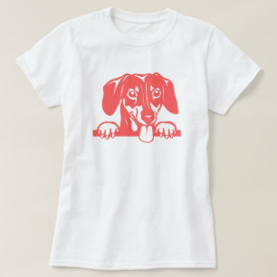 T-Shirt d'amour de teckel