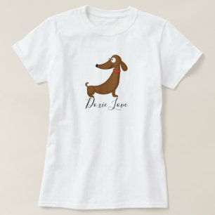 T-Shirt d'amour de teckel (Doxie)