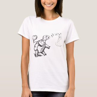 T-shirt d'amour de tortue