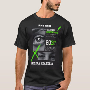 T-shirt d'amour esthétique