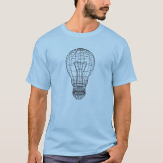 T-shirt d'ampoule pour lui