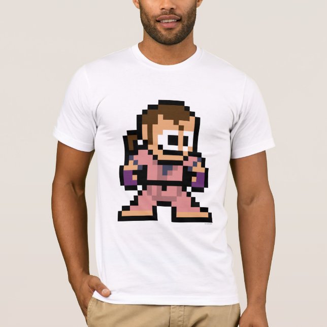 T-shirt Dan à 8 bits (Devant)