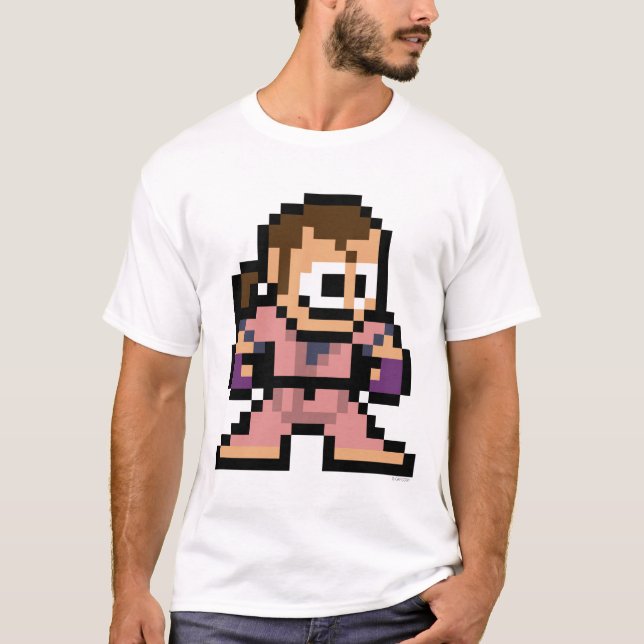 T-shirt Dan à 8 bits (Devant)