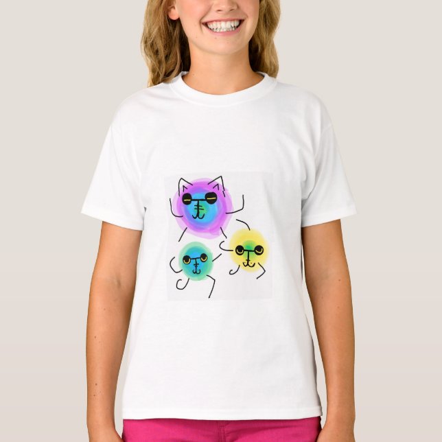 T-shirt Dan et Dancy fancy Dancers (Devant)