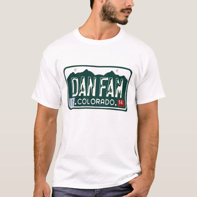 T-shirt DAN FAM le Colorado (Devant)