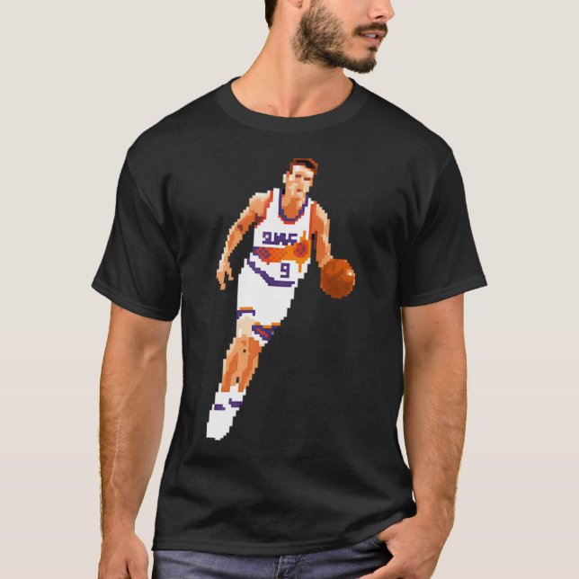 T-shirt Dan Majerle Pixel Dribble Qiangy (Devant)