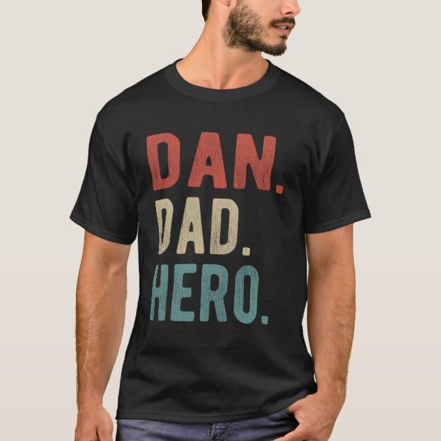 T-shirt Dan Papa Hero (Devant)