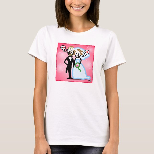T-shirt Dan & Sonya Mariage (Devant)