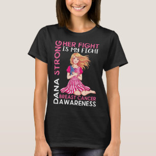 T-shirt Dana Fort Sensibilisation au cancer du sein Son co