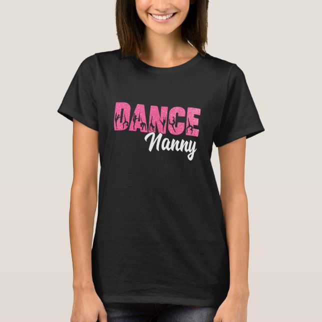 T-shirt Dance Nanny Of A Dancer Nanny Dancing Leopard Moth (Devant)