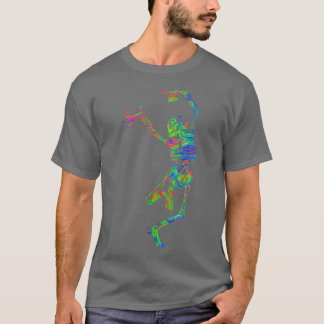 T-shirt Dance With PSYCH Death on black 