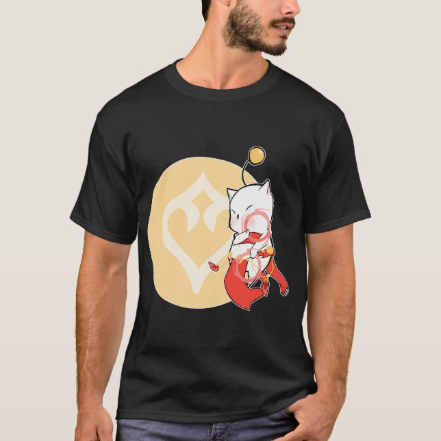 T-SHIRT DANCER MOOGLE FFXIV (Devant)