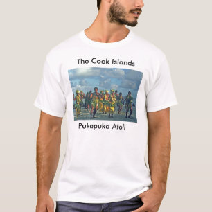 T-Shirt, Dancers, Pukapuka Atoll, The Cook Islands T-Shirt
