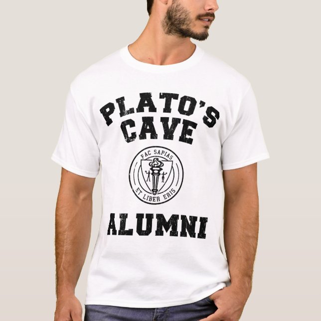 T-shirt d'anciennes élèves de la caverne de Platon (Devant)