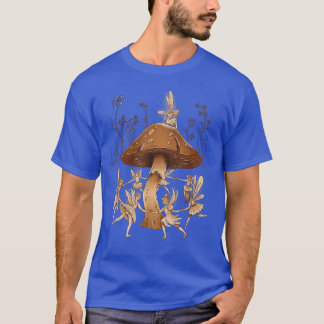 T-shirt Dancing Fairies Magical Mushroom Art Design