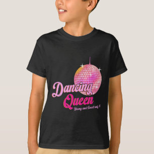 T-shirt Dancing Queen Tee 17 Anniversaire Disque de danse
