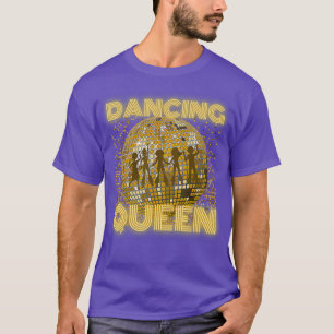 T-shirt Dancing Queen Vintage Retro Dancing les années 70