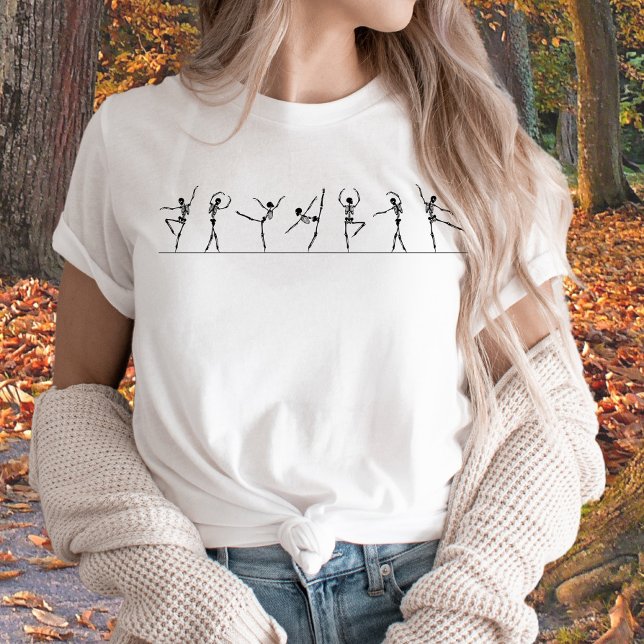 T-shirt Dancing Skeleton Ballerinas Ballet (Créateur téléchargé)