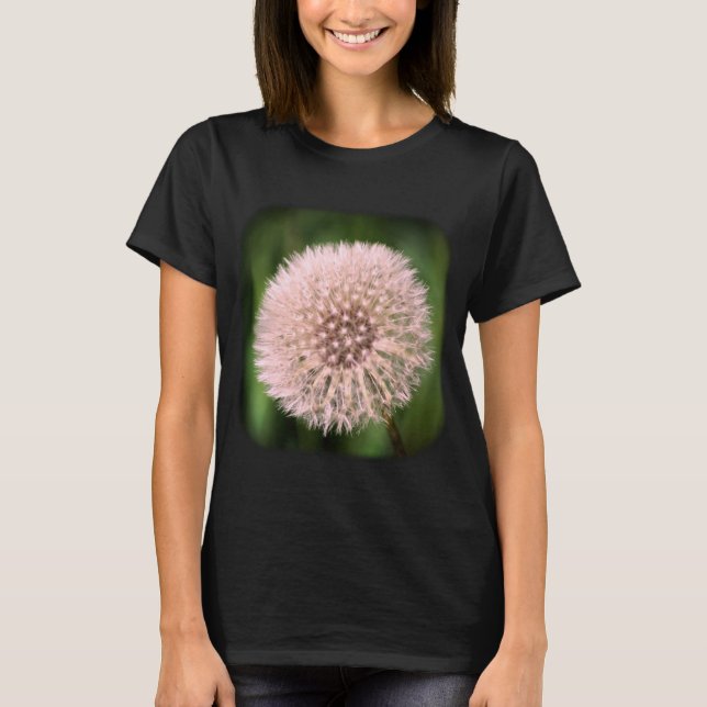 T-shirt Dandelion Fluff Nature Florale (Devant)